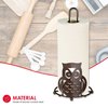 Home Basics Steel Owl Paper Towel Holder, Bronze PH01781